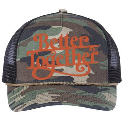 Better Together Retro Rope Trucker Hat Cap