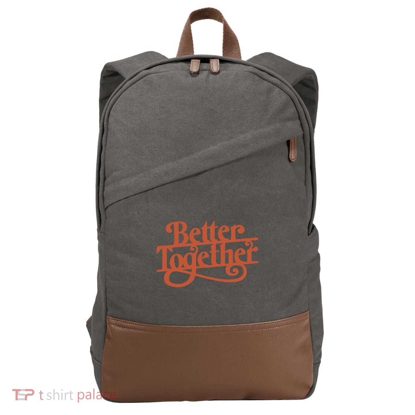 Better Together Cotton Canvas Backpack