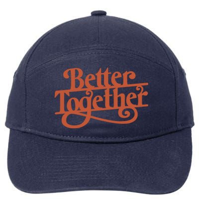 Better Together 7-Panel Snapback Hat