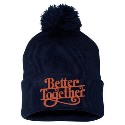 Better Together Pom Pom 12in Knit Beanie