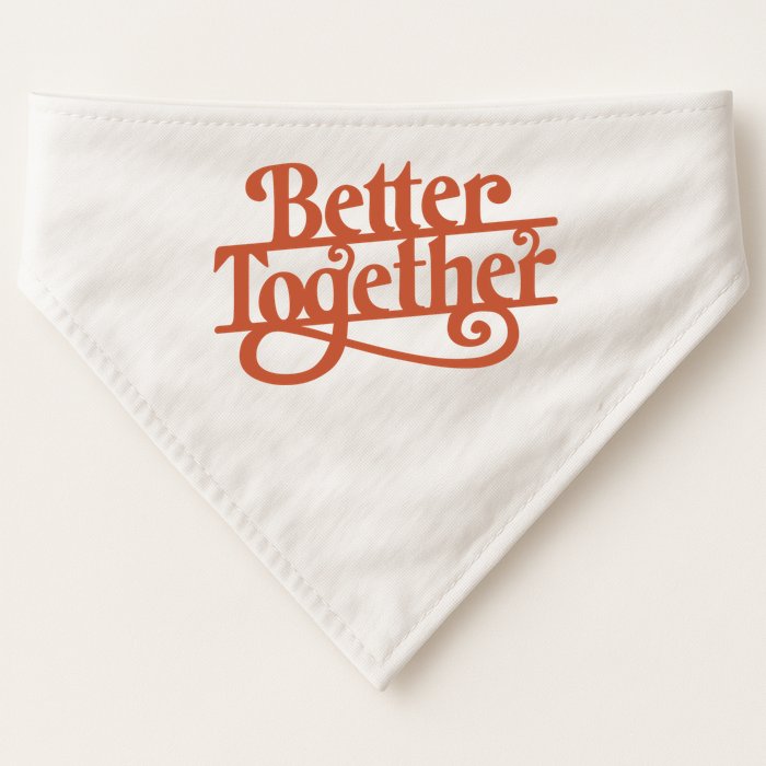 Better Together USA-Made Doggie Bandana
