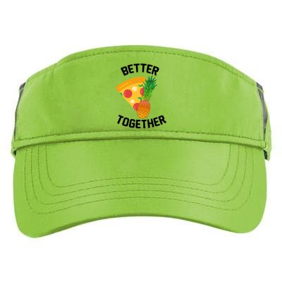 Better Together Pineapple On Pizza Adult Drive Performance Visor