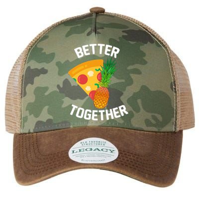 Better Together Pineapple On Pizza Legacy Tie Dye Trucker Hat