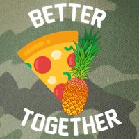 Better Together Pineapple On Pizza Legacy Tie Dye Trucker Hat