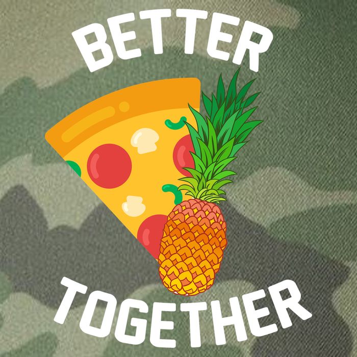 Better Together Pineapple On Pizza Legacy Tie Dye Trucker Hat