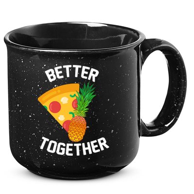 Better Together Pineapple On Pizza 15oz Campfire Ceramic Mug