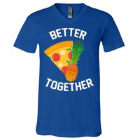 Better Together Pineapple On Pizza V-Neck T-Shirt