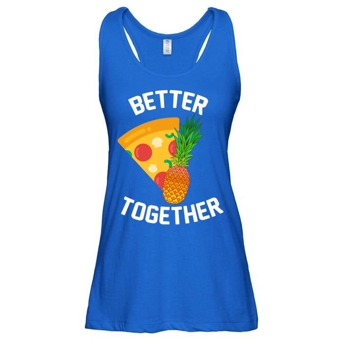 Better Together Pineapple On Pizza Ladies Essential Flowy Tank