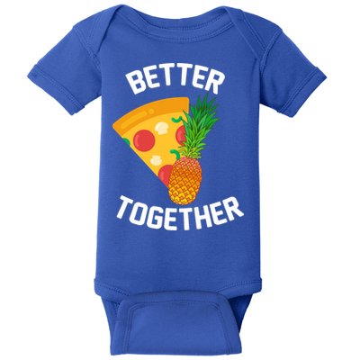 Better Together Pineapple On Pizza Baby Bodysuit
