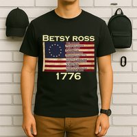 Betty Ross Original Colonies Flag T-Shirt
