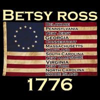 Betty Ross Original Colonies Flag Baby Bodysuit