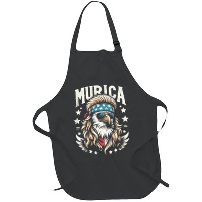 Bald Eagle Us Flag Murica! Patriotic American July 4th Apron