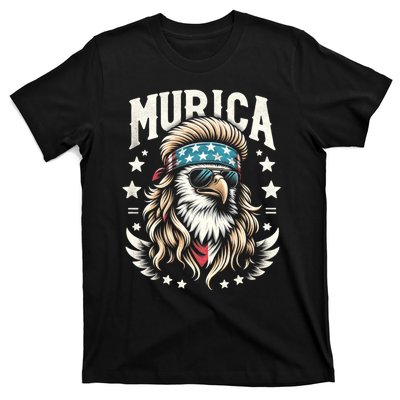 Bald Eagle Us Flag Murica! Patriotic American July 4th T-Shirt