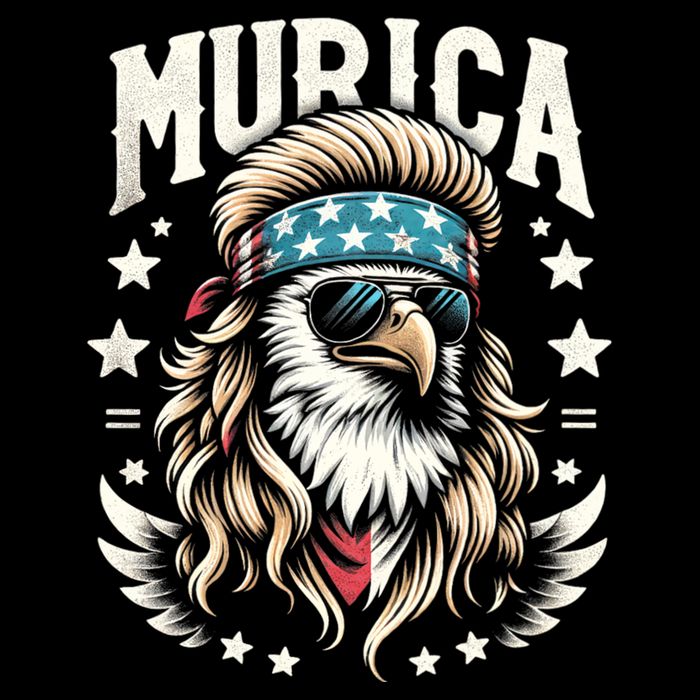 Bald Eagle Us Flag Murica! Patriotic American July 4th 16 in Basic Backpack