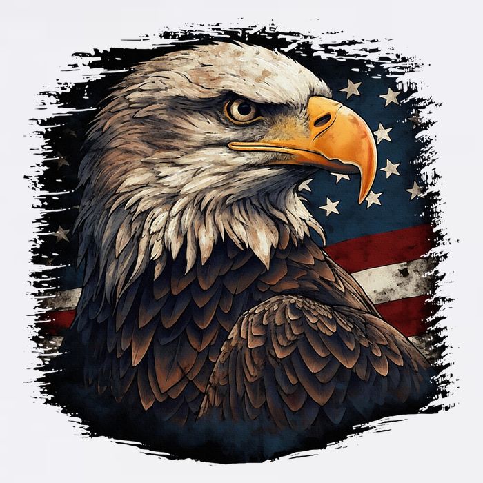 Bald Eagle Us American Flag 4th Of July Proud Patriotic Adult Drive Performance Visor