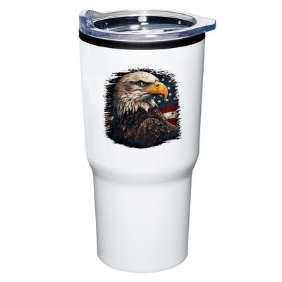Bald Eagle Us American Flag 4th Of July Proud Patriotic Tumbler