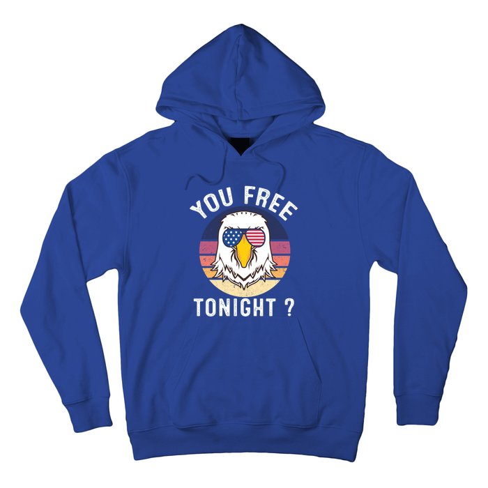 Bald Eagle Usa Flag Sunglasses Funny You Free Tonight ? Cute Gift Hoodie