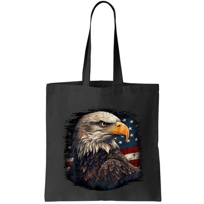 Bald Eagle Us American Flag 4th Of July Proud Patriotic Bag