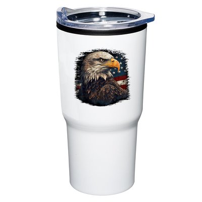 Bald Eagle Us American Flag 4th Of July Proud Patriotic Tumbler