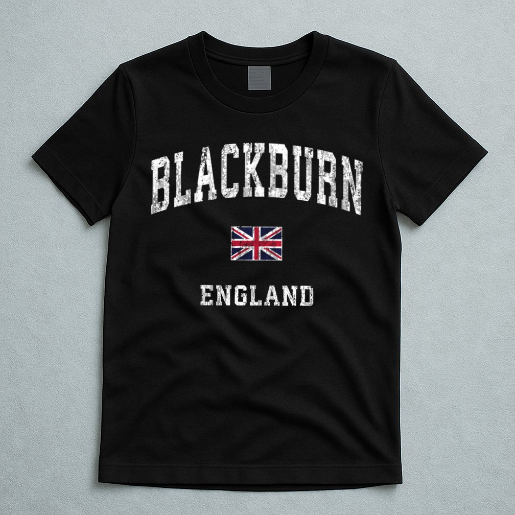 Blackburn England Vintage Athletic Sports T-Shirt