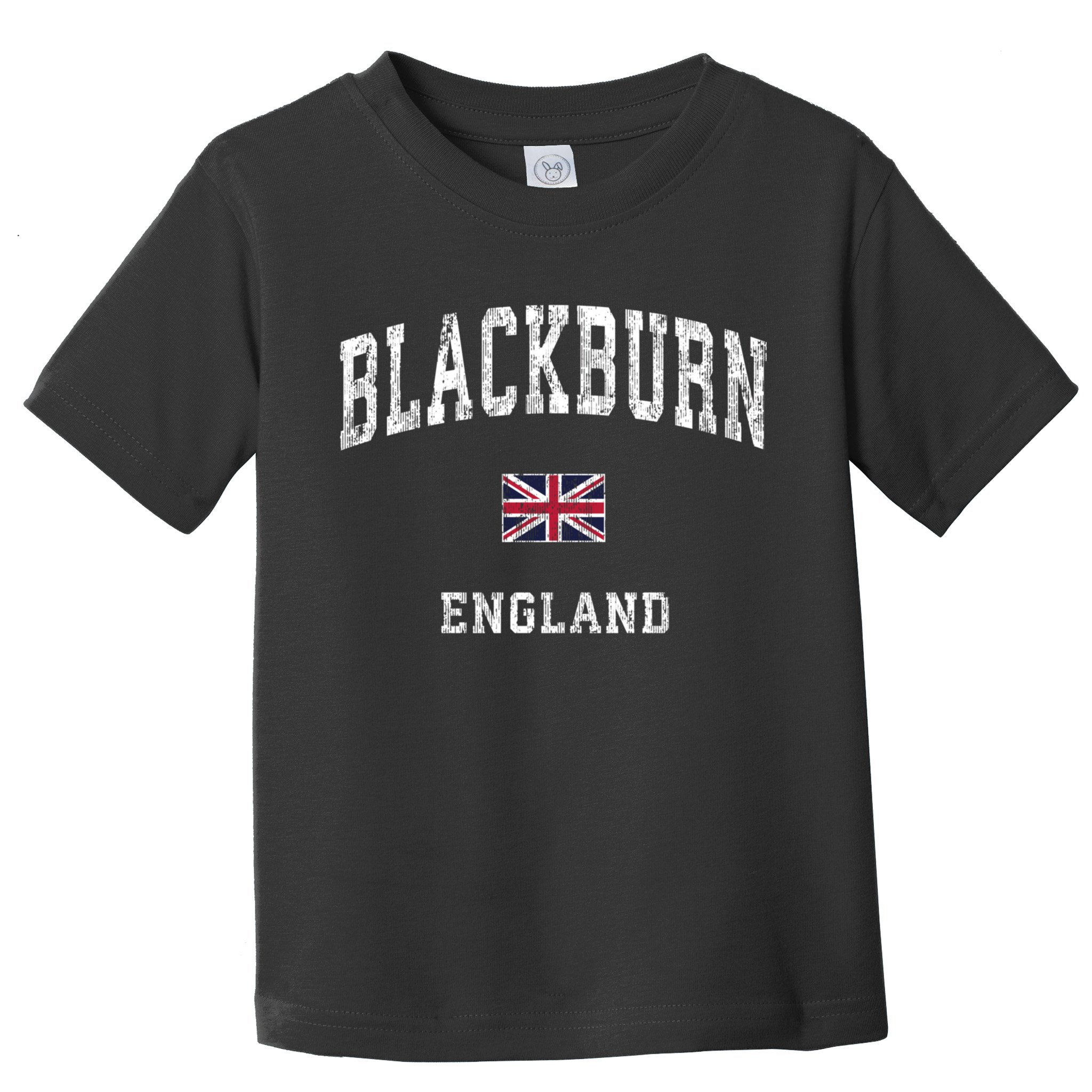 Blackburn England Vintage Athletic Sports Toddler T-Shirt