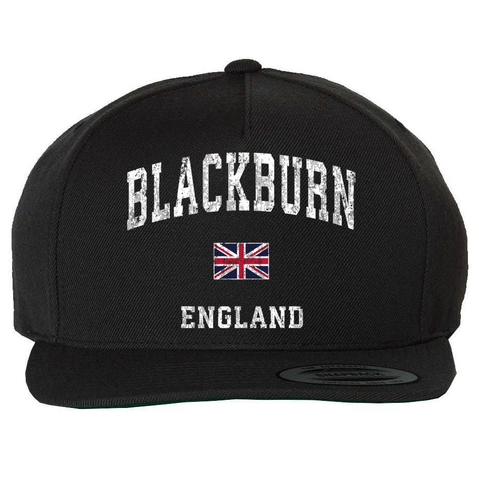 Blackburn England Vintage Athletic Sports Wool Snapback Cap