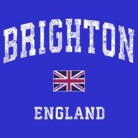 Brighton England Vintage Athletic Sports Design Cool Gift Kids T-Shirt