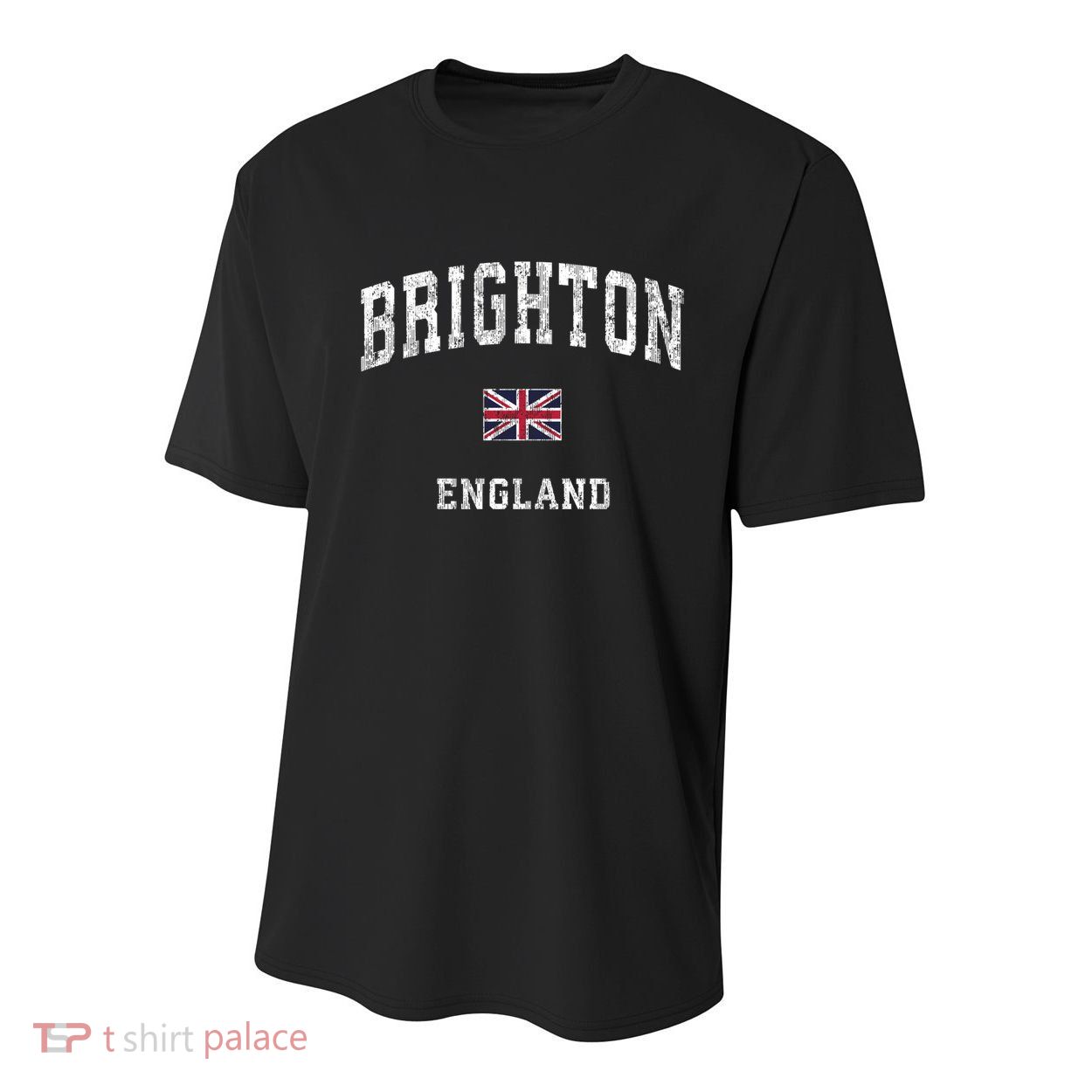 Brighton England Vintage Athletic Sports Design Gift Youth Performance Sprint T-Shirt
