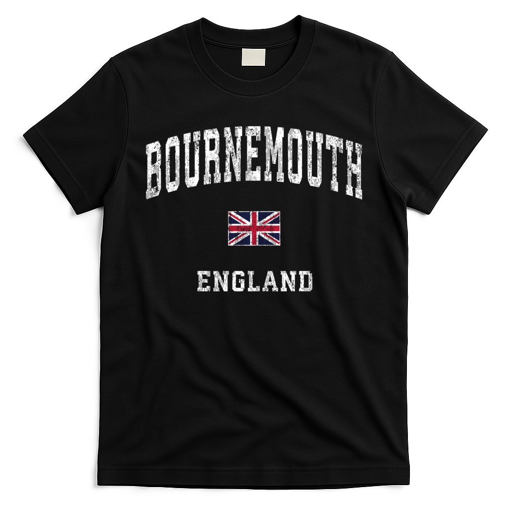 Bournemouth England Vintage Athletic Sports T-Shirt
