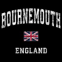Bournemouth England Vintage Athletic Sports T-Shirt