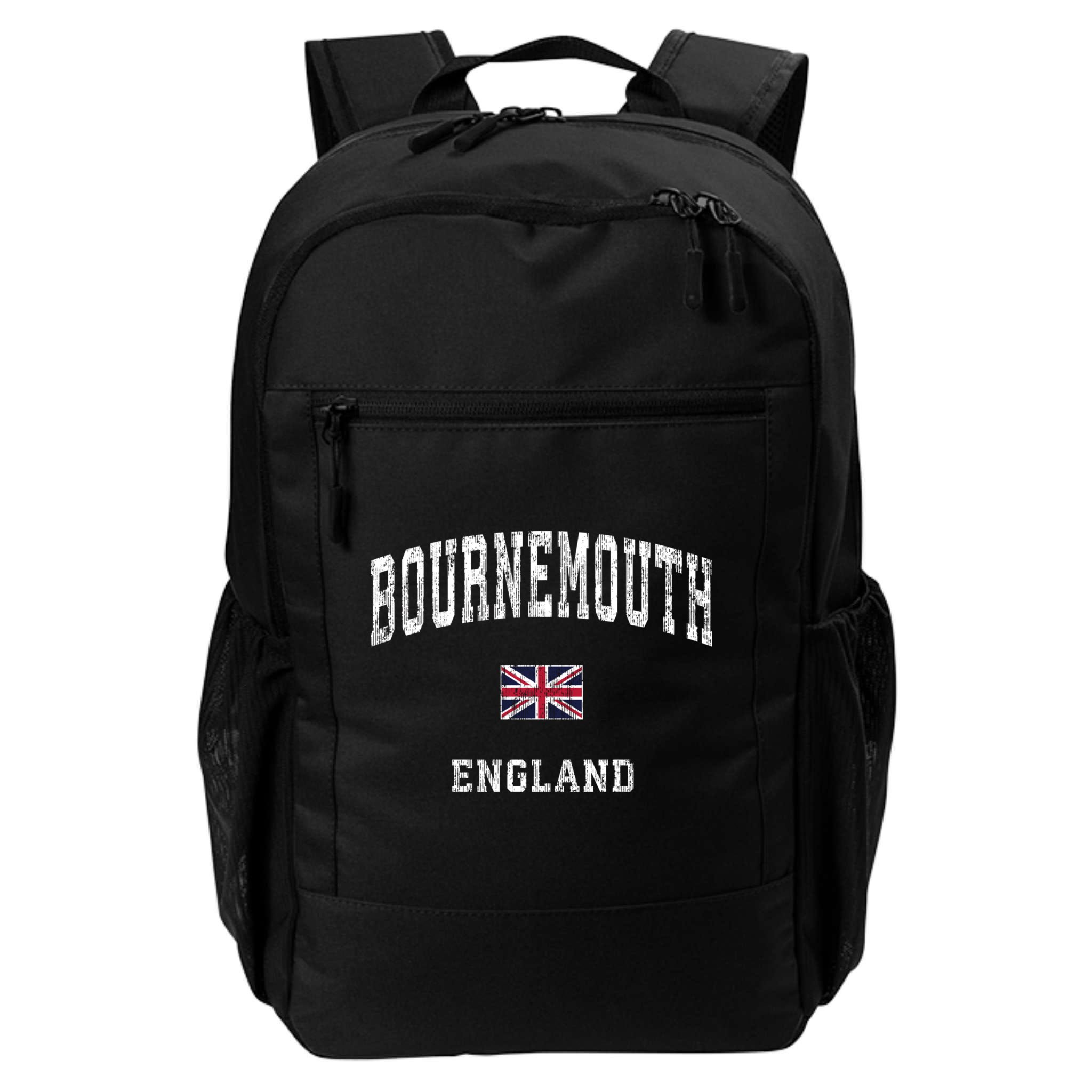 Bournemouth England Vintage Athletic Sports Backpack