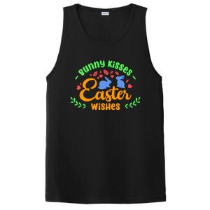 Bunny Easter Wishes Rabbit Owner Lover Gift PosiCharge Competitor Tank