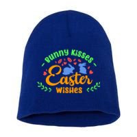 Bunny Easter Wishes Rabbit Owner Lover Gift Short Acrylic Beanie