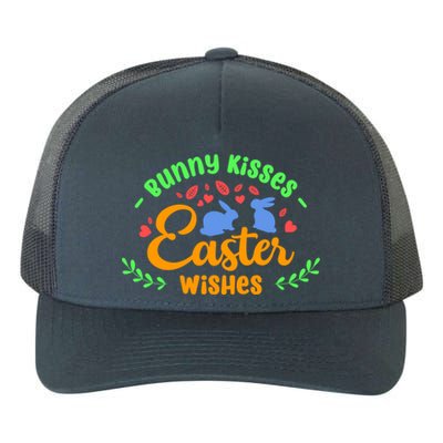 Bunny Easter Wishes Rabbit Owner Lover Gift Yupoong Adult 5-Panel Trucker Hat