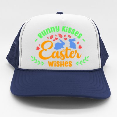 Bunny Easter Wishes Rabbit Owner Lover Gift Trucker Hat