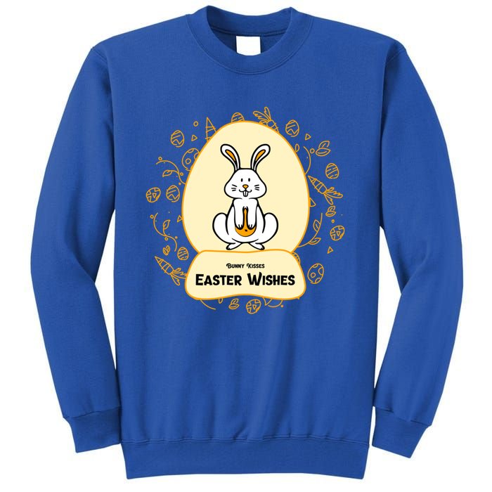 Bunny Easter Wishes Proverb Easter Bunny Easter Great Gift Tall Sweatshirt