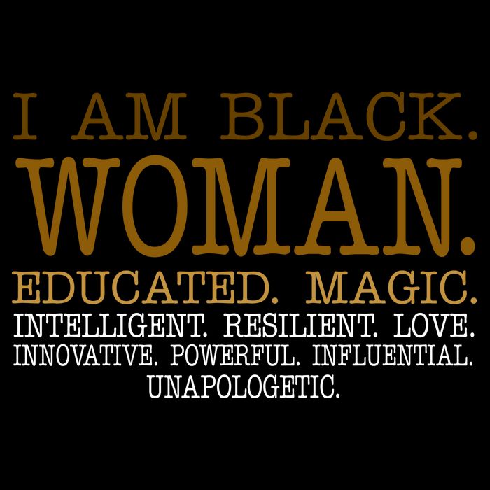 Black Educated Woman Quote 7-Panel Snapback Hat