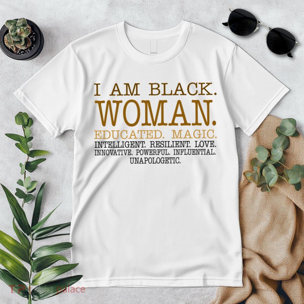 Black Educated Woman Quote Premium T-Shirt