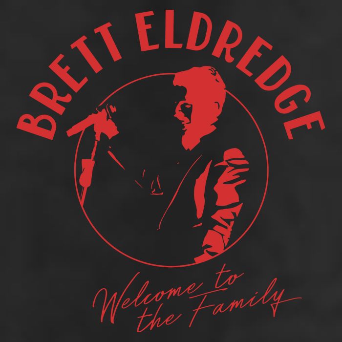 Brett Eldredge Welcome To The Family 7 Panel Mesh Trucker Snapback Hat
