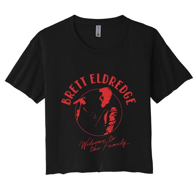 Brett Eldredge Welcome To The Family Crop Top