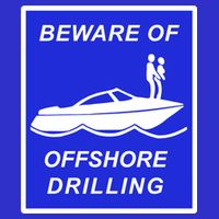 Beware Of Offshore Drilling Funny Boat Apron