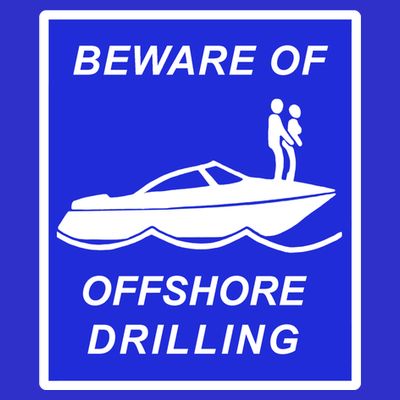 Beware Of Offshore Drilling Funny Boat T-Shirt