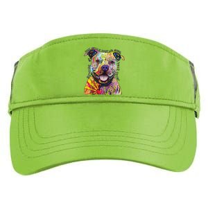 Beware of Pit Bulls - Dog - Dean Russo Adult Drive Performance Visor