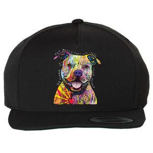 Beware of Pit Bulls - Dog - Dean Russo Wool Snapback Cap