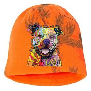 Beware of Pit Bulls - Dog - Dean Russo Kati - Camo Knit Beanie