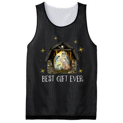 Best Ever Xmas Cool Jesus Nativity Scene Christian  Mesh Reversible Basketball Jersey Tank