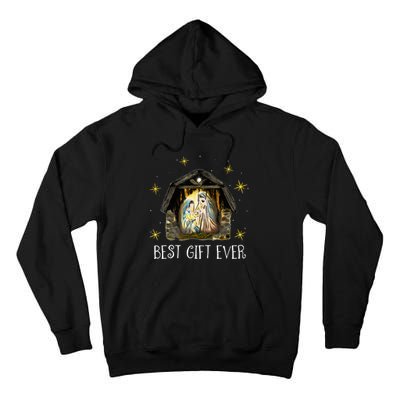 Best Ever Xmas Cool Jesus Nativity Scene Christian  Tall Hoodie