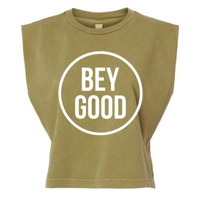 Bey Good Circle Logo Garment-Dyed Women's Muscle Tee