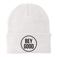 Bey Good Circle Logo Knit Cap Winter Beanie