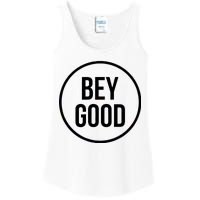 Bey Good Circle Logo Ladies Essential Tank